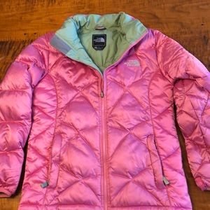 Girls The North Face winter down jacket XL